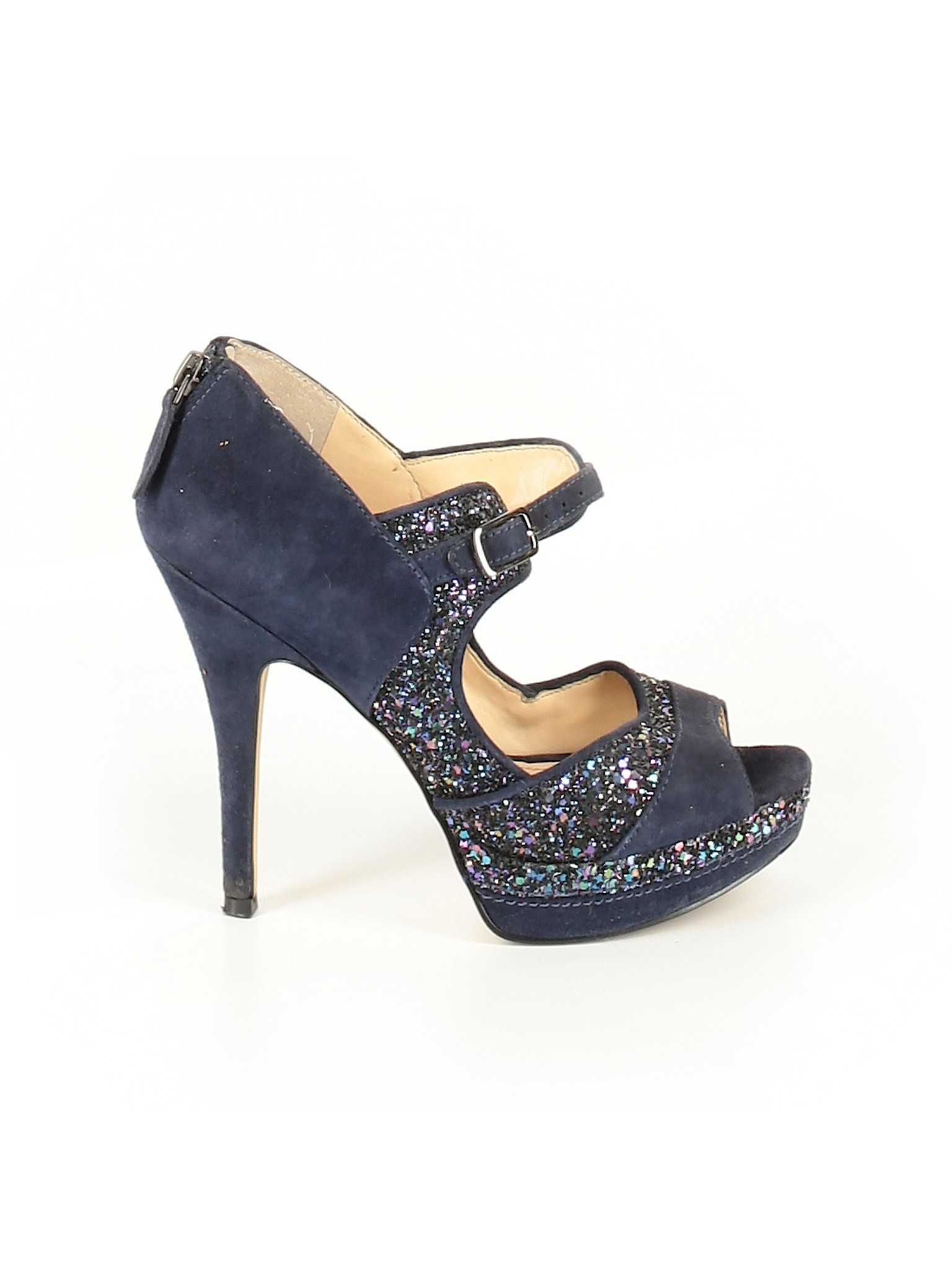 enzo angiolini blue heels
