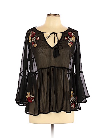 Torrid Long Sleeve Blouse (view 1)