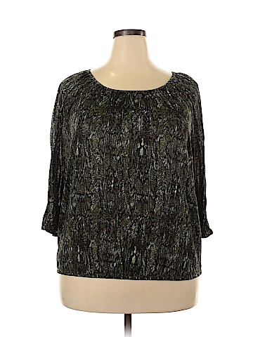 Faded Glory 3/4 Sleeve Top (view 1)