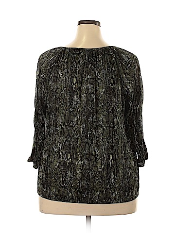 Faded Glory 3/4 Sleeve Top (view 2)