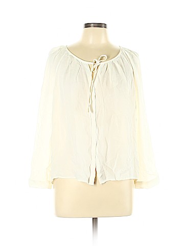 Joie 3/4 Sleeve Silk Top (view 1)