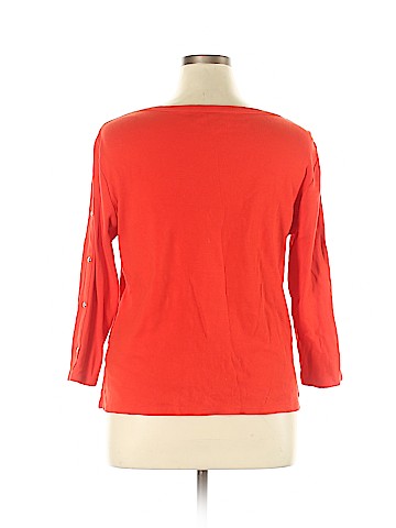 Rafaella 3/4 Sleeve Top (view 2)