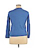 Banana Republic 100% Merino Extra Fine Wool Blue Wool Pullover Sweater Size XL - photo 2