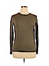 Banana Republic 100% Merino Extra Fine Wool Green Wool Pullover Sweater Size XL - photo 1