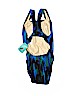 Speedo Blue One Piece Swimsuit Size 5 - 6 - photo 2