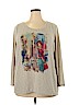 Style&Co Ivory Long Sleeve Top Size 2X - photo 1