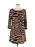 Mt Collection Brown Casual Dress Size XL - photo 1