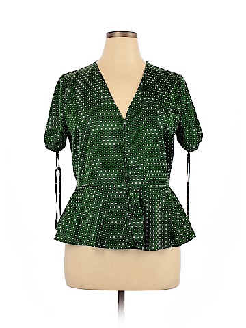 Who What Wear Short Sleeve Blouse (view 1)