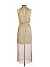 Enfocus 100% Polyester Tan Cocktail Dress Size 12 - photo 2