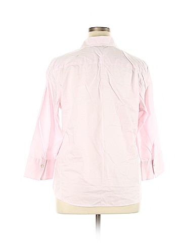 Foxcroft 3/4 Sleeve Button-Down Shirt (view 2)