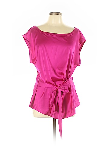 New York & Company Short Sleeve Blouse (view 1)