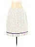 Etcetera 100% Cotton Ivory Casual Skirt Size 10 - photo 2