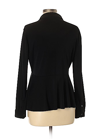 Roz & Ali Long Sleeve Button-Down Shirt (view 2)