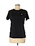 Nike 100% Polyester Black Active T-Shirt Size M - photo 1