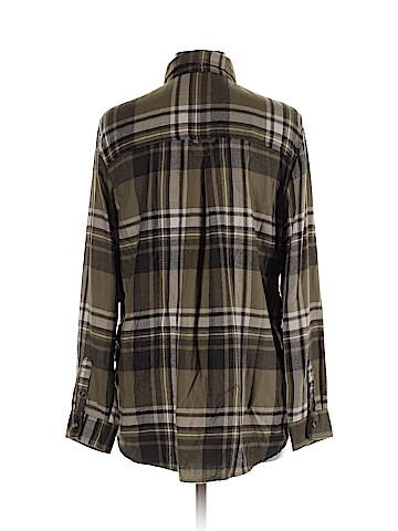 American Eagle Outfitters Long Sleeve Button-Down Shirt (view 2)