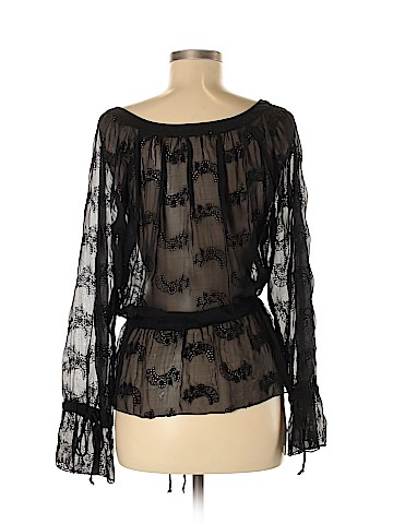 4 Love & Liberty 3/4 Sleeve Silk Top (view 2)