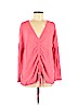 Maurices Pink Long Sleeve Top Size M - photo 1