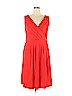 Lands' End Red Casual Dress Size XL (tall) - photo 1