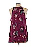 Torrid 100% Cotton Burgundy Sleeveless Blouse Size Lg Plus (0) - photo 2