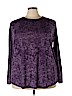 Tek Gear Purple Long Sleeve T-Shirt Size 3X - photo 1