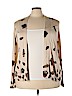 Cyrus 100% Rayon Tan Cardigan Size 3X - photo 1