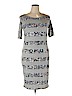 Lularoe Gray Casual Dress Size XL - photo 1