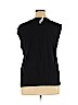 Forever 21 100% Rayon Black Short Sleeve Top Size XL - photo 2