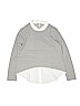 Assorted Brands 100% Cotton Gray Long Sleeve Blouse Size XL (youth) - photo 1