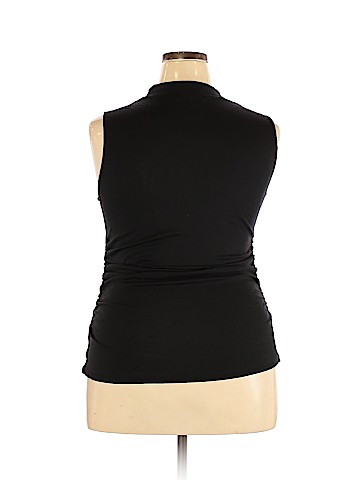 Something Navy Sleeveless Top (view 2)
