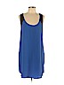 Victoria's Secret 100% Polyester Blue Casual Dress Size L - photo 1