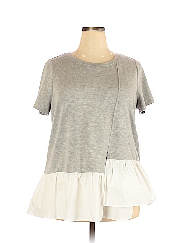 Lane Bryant Short Sleeve Blouse (view 1)