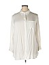 Ava & Viv 100% Rayon White 3/4 Sleeve Blouse Size 2X - photo 1