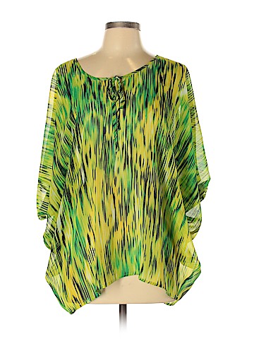 Jones New York Short Sleeve Blouse (view 1)