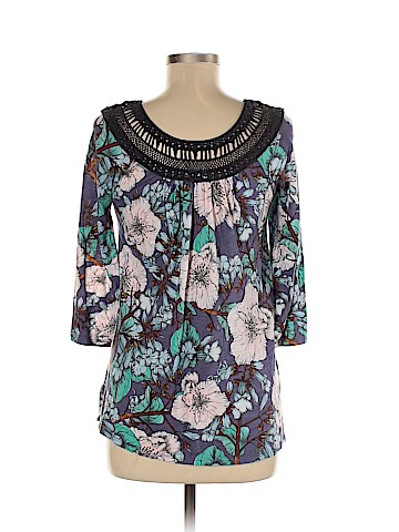 Meadow Rue 3/4 Sleeve Top (view 2)