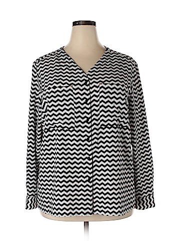 Jones New York Long Sleeve Blouse (view 1)