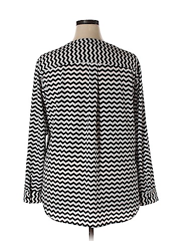 Jones New York Long Sleeve Blouse (view 2)