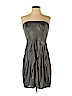 Jessica Simpson Silver Cocktail Dress Size 4 - photo 1