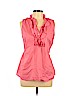 Merona 100% Cotton Pink Sleeveless Blouse Size L - photo 1