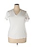 Anne Klein Sport 100% Cotton White Short Sleeve T-Shirt Size 2X - photo 1