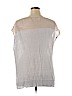 Eileen Fisher 100% Linen Gray Short Sleeve Top Size XL - photo 2