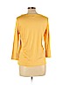 Talbots Yellow Long Sleeve Top Size L (petite) - photo 2