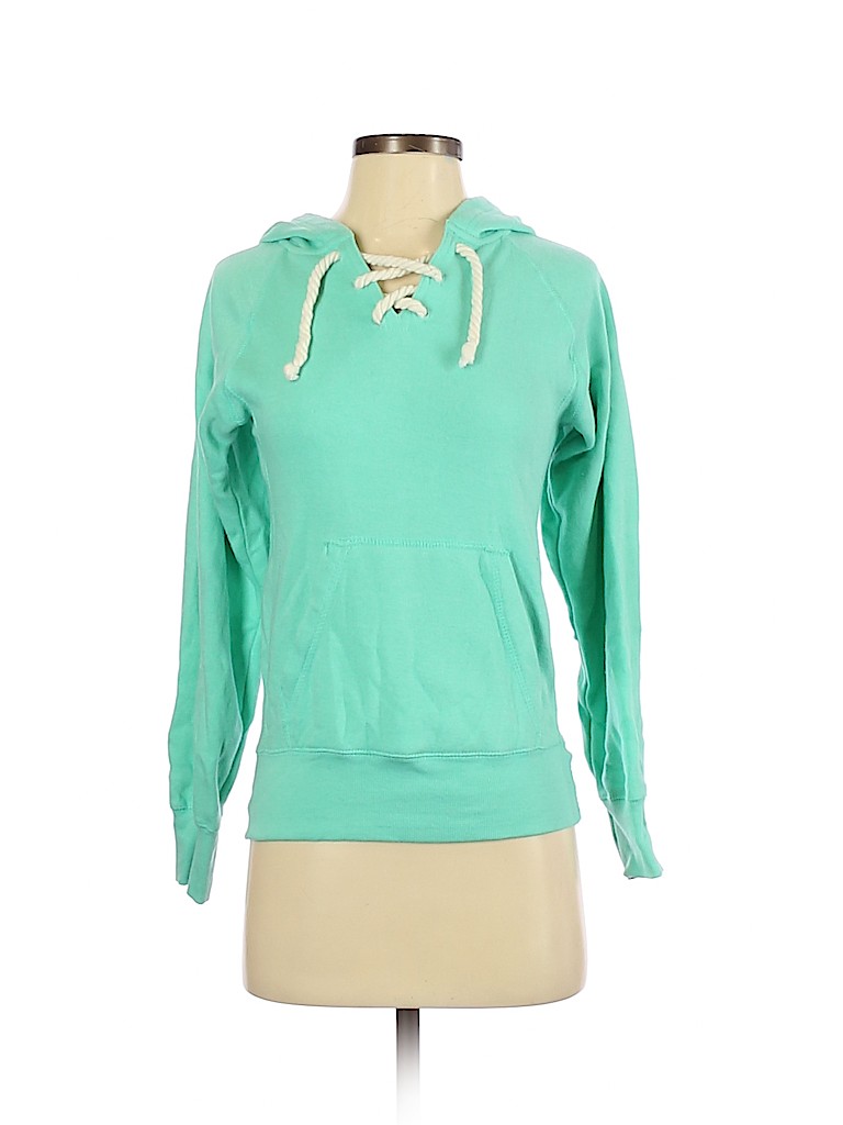 Ocean Drive Clothing Co. Solid Blue Teal Pullover Hoodie Size S - 75% ...