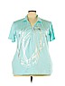 Lopez Teal Short Sleeve Top Size 3X - photo 1