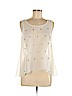 Fun & Flirt 100% Polyester Ivory Sleeveless Blouse Size M - photo 1