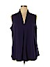 Calvin Klein Purple Sleeveless Top Size 1X - photo 1