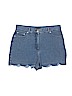 Tara Jarmon 100% Cotton Blue Denim Shorts Size EU 42 / US 12 - photo 1