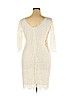 Merokeety White Casual Dress Size XL - photo 2