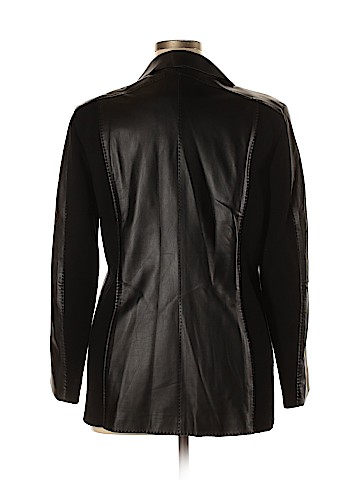 Lafayette 148 New York Leather Jacket (view 2)