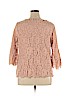 Rose & Olive Pink 3/4 Sleeve Blouse Size 2X - photo 2