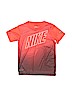 Nike 100% Polyester Orange Active T-Shirt Size 5 - photo 1